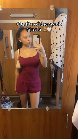 Week 1 ✅                                           #ucla #bruins #ootw #OOTD #college #outfitinspo #trending #fypシ 
