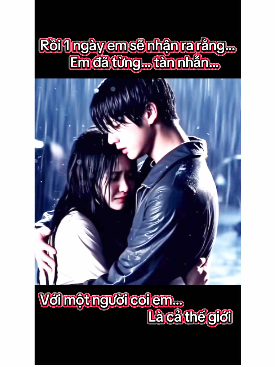 Rồi một ngày em sẽ nhận ra rằng… Em đã từng… tàn nhẫn… Với một người coi em…là cả thế giới. #tinhyeu #tamtrang #tâmsự #chiase 