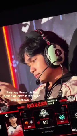 Watch one game and you’ll understand why 😮‍💨 @kramm #selangorredgiants #srgkramm🇵🇭🇲🇾 #mobilelegends #kramm #mplmy 