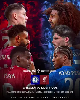 MATCH DAY! Chelsea vs Liverpool Sabtu, 4 Oktober 2025 23.30 WIB Stamford Bridge Stadium SCTV #fyp #PremierLeague #chelsea #chelseafc #liverpool 