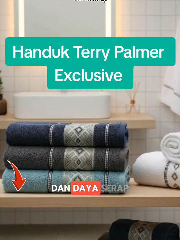 Handuk Terry Palmer Exclusive #creatorsearchinsights #HandukExclusive #HandukLembut #HandukMandi #PromoHanduk 