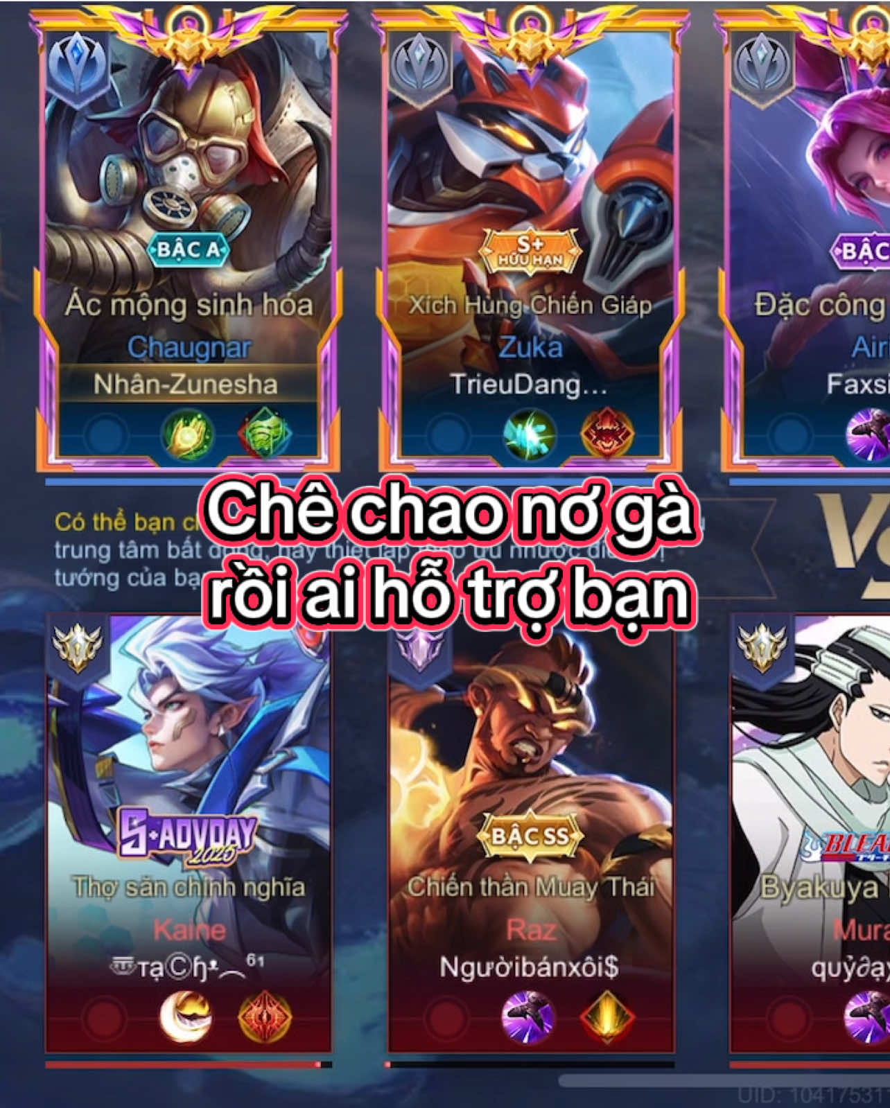 Bị chửi gà nhưng chaugnar khiến ad phải câm nín! #lienquanmobile #support #chaugnar #nhanchaugnar #cachchoichaugnar 