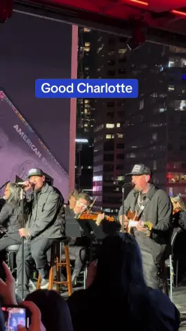 #GoodCharlotte performs a slowed-down version of “I Don’t  Wanna Be in Love” at the #Grammy Museum 