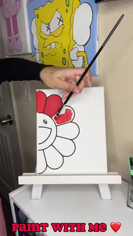 What color should I do next ? 👀 #fyp #paintwithme #red #sipandpaint #painting 