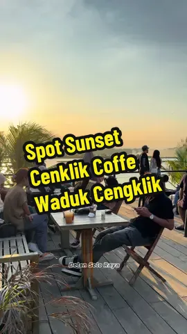 Bali ❎    Solo ✅ Spot sunset cantik di tepian Kota Solo… Sudah absen kesini belum bolo??? 😍🥰😘👍