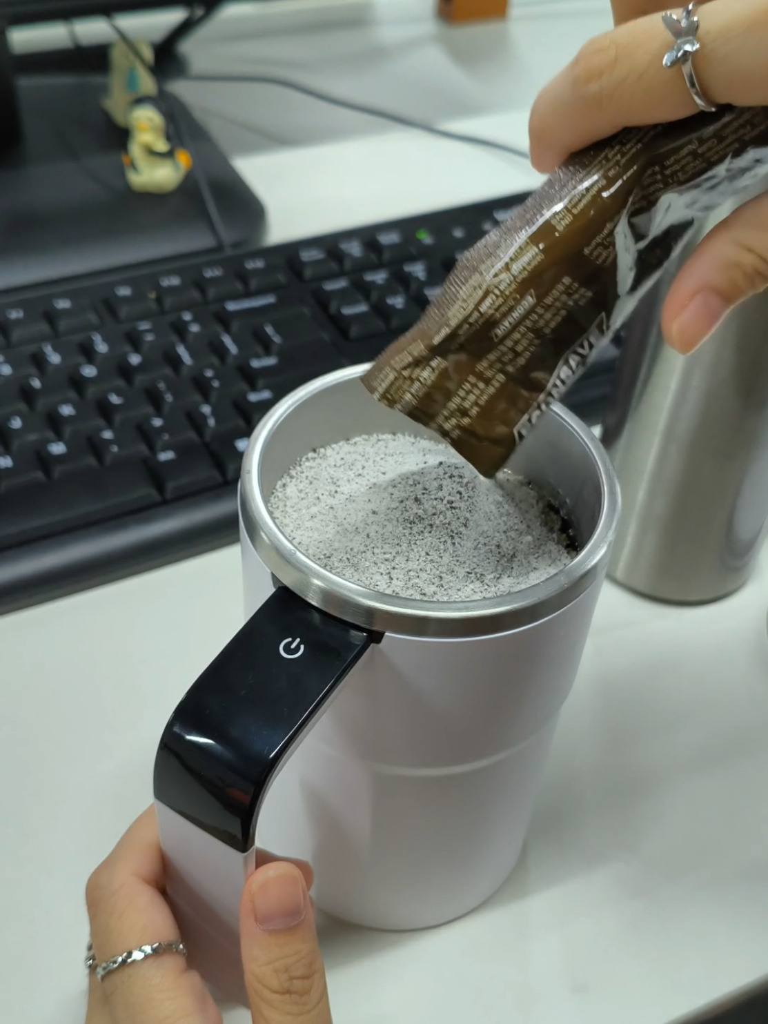 Pagi Yang simple jadi luar biasa bila Ada secawan kopi dengan cup automatik ni #fyp #foryou #fy #malaysia #morningroutine 