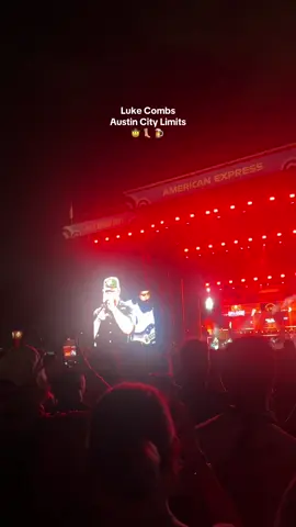 @Luke Combs killed it!!! First country headliner! @ACL Music Festival #lukecombs #country #musicfestival 