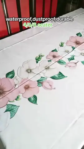 table cloth pvc material waterproof,dustproof,durable,affordable✨🌿 #tablecloth #tablecover #homeimprovement #homeessentials #lafamilysonlineshop 