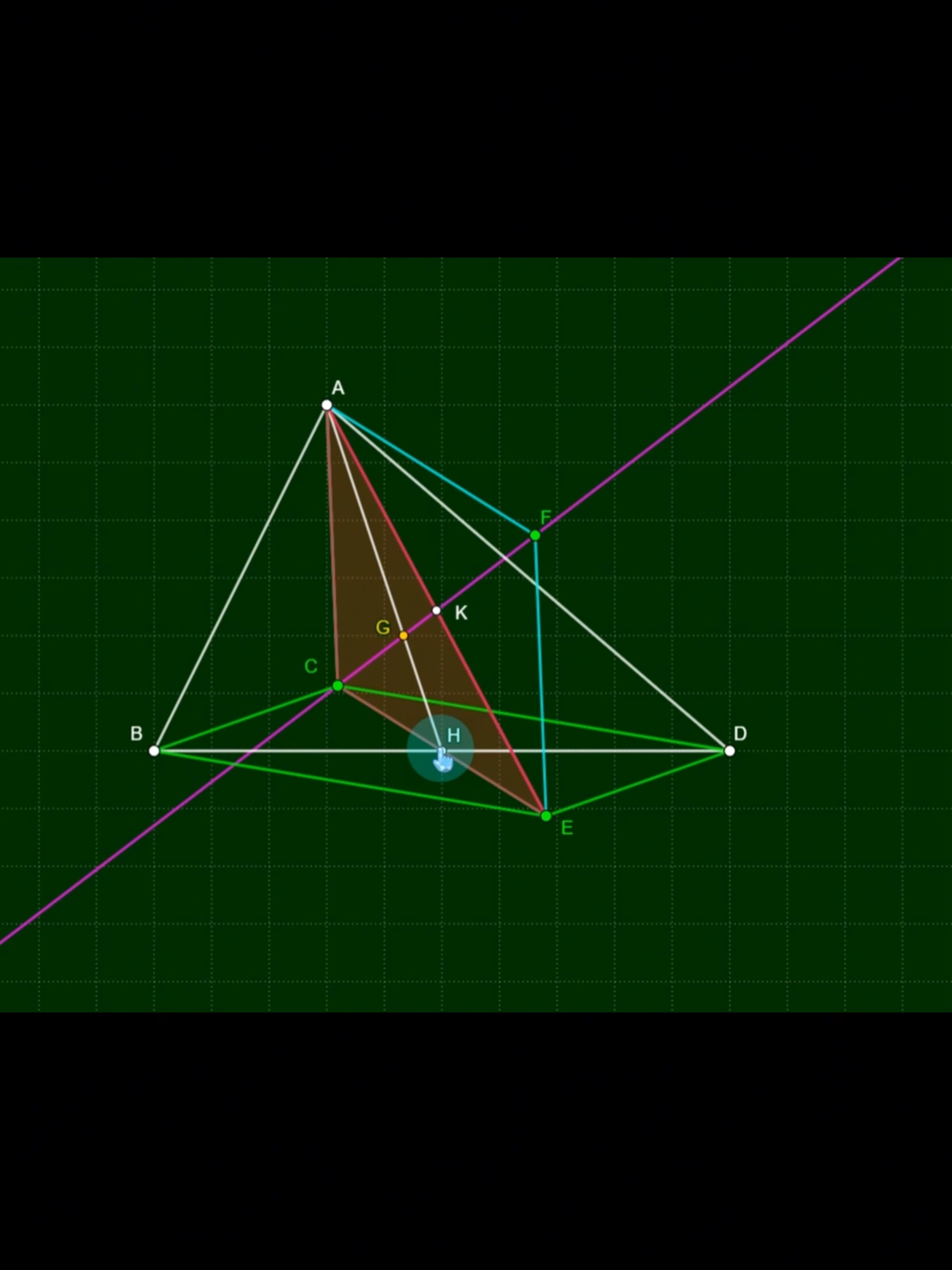 tặng quà trung thu là bài toán hình vẽ trên geogebra nha #toan #toanhinh #thcs #geogebra #EduTok #LearnOnTikTok
