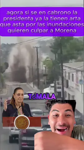 🚨La presidenta Claudia Sheinbaum anunció que ya LA tienen arta de que esten diciendo que el gobierno de Morena tiene la culpa de que todo el oriente este inundado dice que no más falta que digan que las inundaciones de España o Texas, son culpa de Morena🚨#claudiasheimbaum #vivamexico #latinosenusa#paratitiktokviral #noticiadeultimahora 1