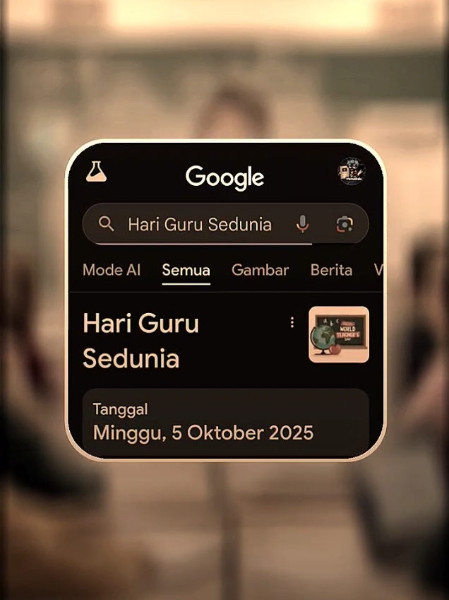 Selamat Hari Guru Sedunia🥳🤩 bukan nasional punya hp kan. kalo punya bisa beda kan mana nasional mana sedunia ⁉️ #05oktoberadaapa?  #SelamatHariGuruSedunia  #happyworldteachersday❤  #semogafypp #harigurusedunia🥳 