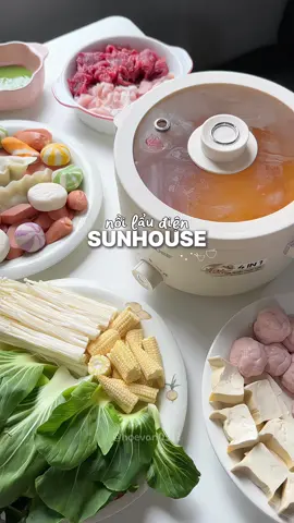 nồi lẩu điện đa năng rất nên có trong căn bếp nè 🍲 #noilau #noidiendanang #giadung #sunhouse #nhaxinhcunghoevan 