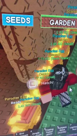 godly peacock 100kg #roblox #growagarden #fyp 