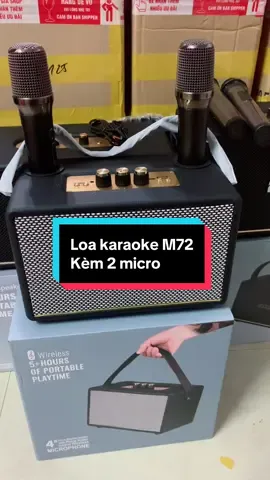 Loa karaoke M72 kèm 2 micro mới #loabluetooth #xuhuong2025 #m72 #loakaraoke #loabluetooth2025  @loabluetoothcoca 