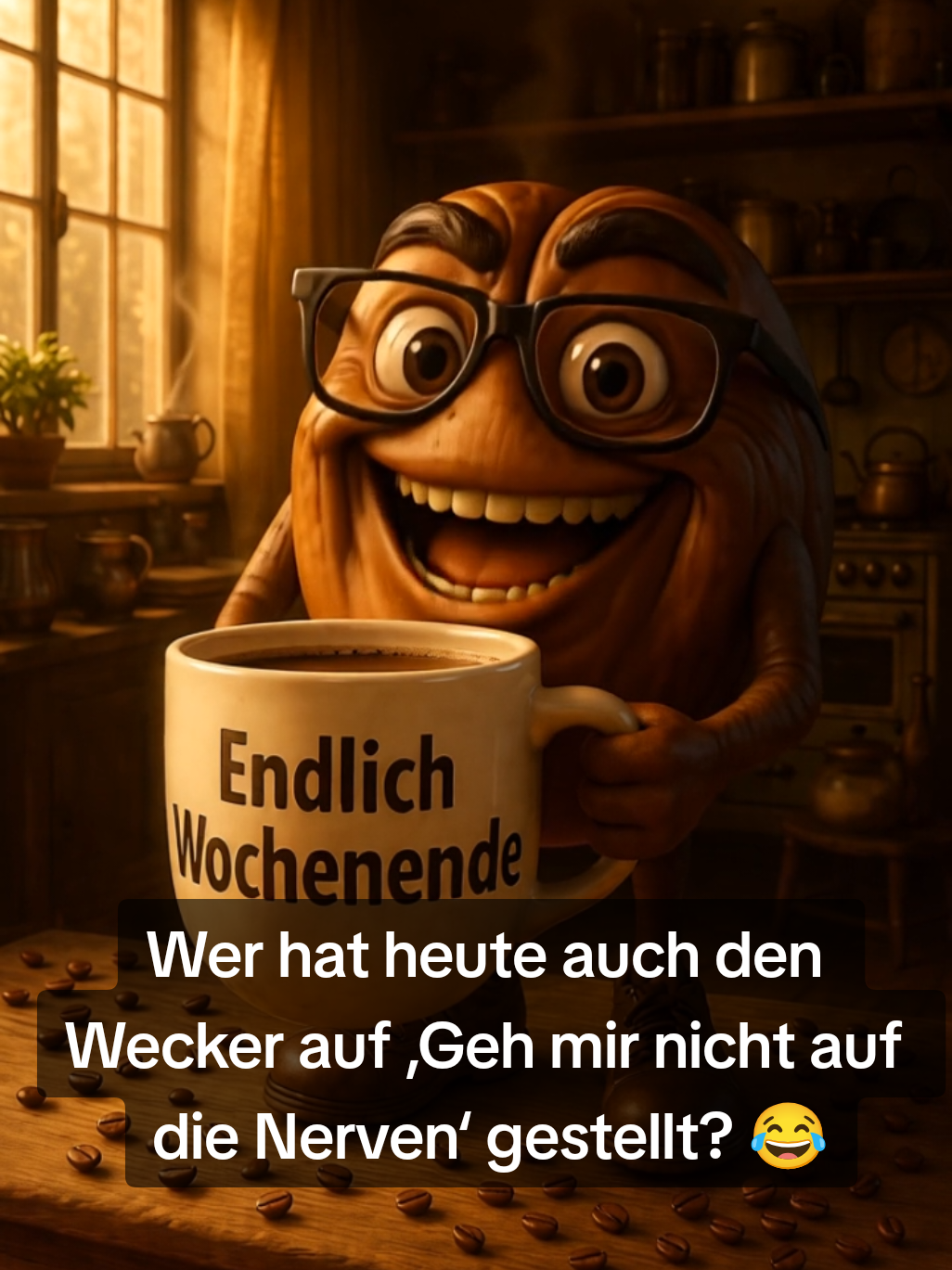 ☕️ Der Wecker? Kann mich mal! 😴 Heute wird ausgeschlafen, gechillt und einfach nichts getan – außer vielleicht Kaffee trinken und gut aussehen. 😎🔥 Endlich Wochenende, Leute – wir haben’s verdient! #ZieglerDigital #KaffeeZeit #GutenMorgen #FunnyMagic #fürdich 