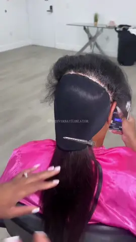Half up half down #halfuphalfdown #fyp #hairtutorial #quickweave #hairtok 