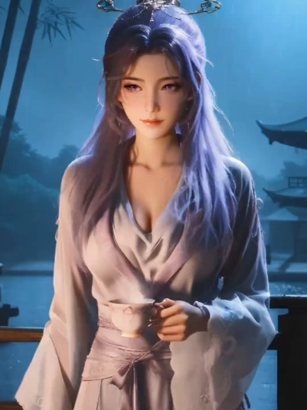 Mỹ nhân xinh xinh #xuhuong #hoathinh3dtq #hh3dtq #fyp #donghua #ai