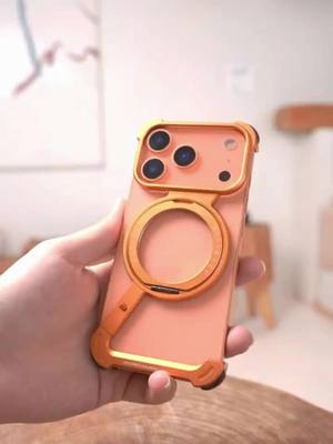 Z-shaped Metal Rotating Stand Magnetic Phone Case for iphone!