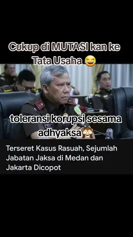 Bakal ramai ramai dimutasikan ke tata usaha 🙈🙈🙈 Toleransi korupsi bagi sesama adhyaksa 😂 Sumber menduga Idianto sebelum dicopot dari jabatan Sekretaris BPA di Kejaksaan Agung sudah menerima uang panas sebesar Rp8 miliar dari hasil bancakan proyek jalan di Sumut. “Itu hanya down payment saja. Sebab Idianto katanya meminta dua puluh persen dari nilai proyek jalan itu,” tutur sang sumber. Sedangkan untuk M Iqbal dan Gomgoman H Simbolon dan Jaksa AS ditengarai menerima dana segar ratusan juta. teropongnews.com/2025/10/terser…