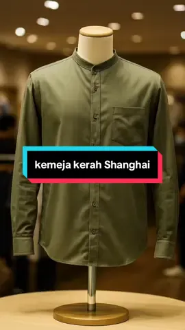 kemeja koko kerah shanghai ala classic #cuantanpabatas #tiktok #fyp #kemeja 