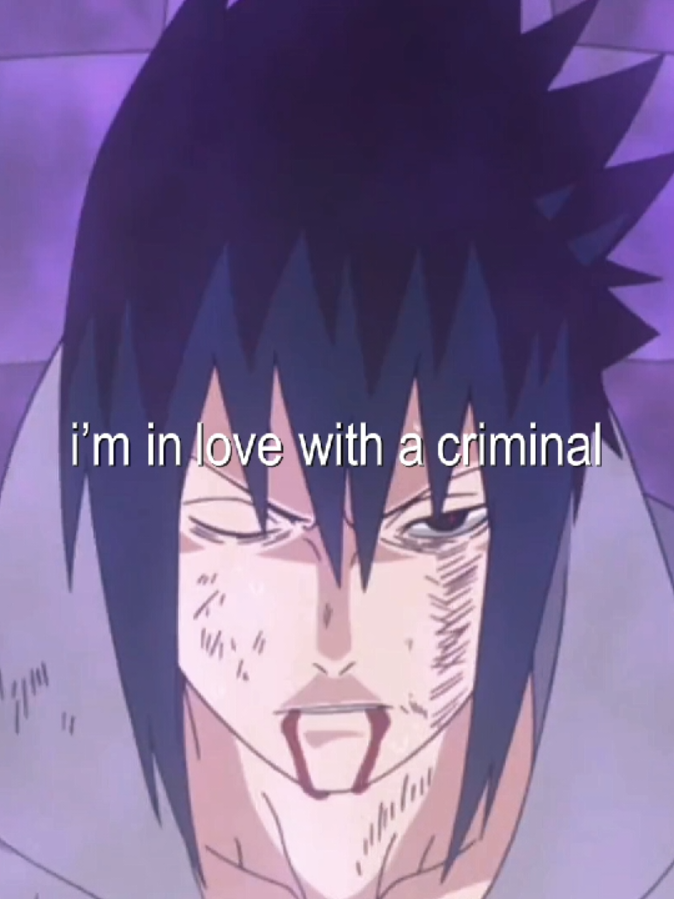 but mama i’m in love with a criminal #narutoshippuden #naruto #sasuke #narusasu #narusasuedit 