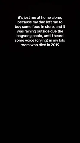 It was the first time I heard a voice crying, and it was in my deceased grandfather's room. #foryourpage #fypviralシ 