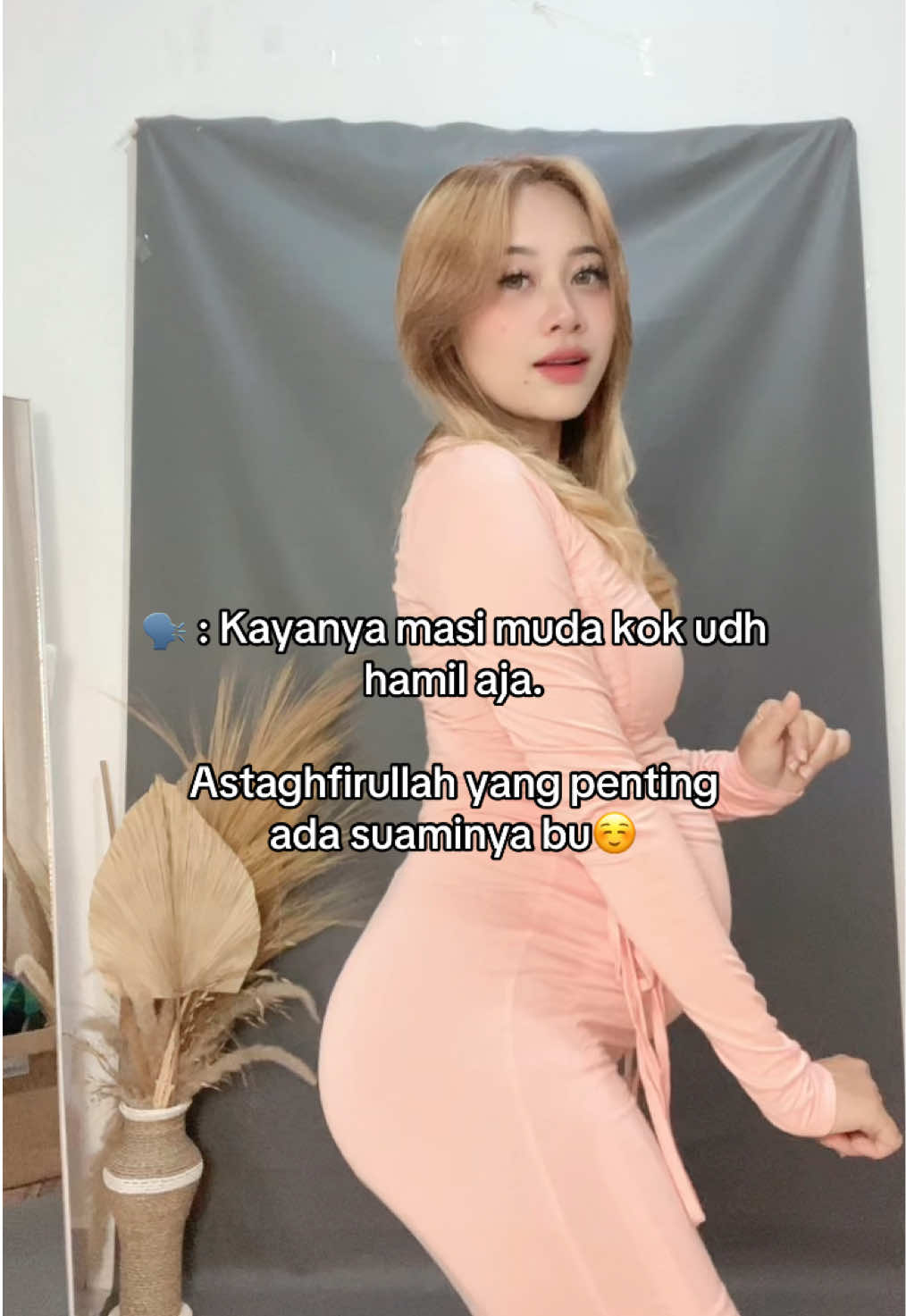 Yang penting ada suaminya bu☺️😂 #bumilhappy #bumilcantik #masyaallahtabarakkallah 