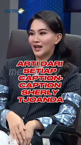 Ternyata inilah yang dituangkan Bu Sherly kalo lagi nulis caption! Saksikan #QNAMETROTV 
