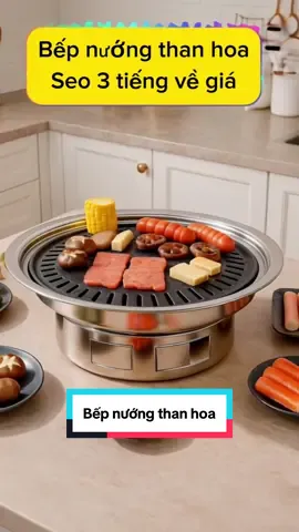 Bếp nướng BBQ than hoa gia đình #xuhuongtiktok #vairalvideo #bepnuongthanhoa 