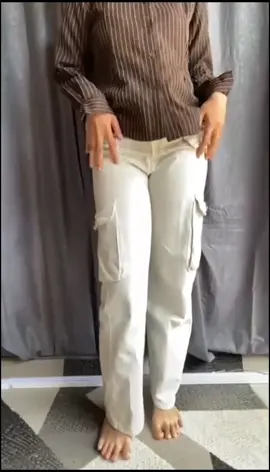 Celana Cargo Cewek Putih Pasir Murah Berkualitas  #klikkeranjangkuning #Celana Murah Viral #celanamurah #celanawanitamurah 