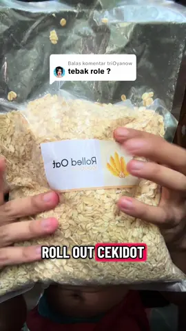 Membalas @triOyanow #rolledoats #proetein 