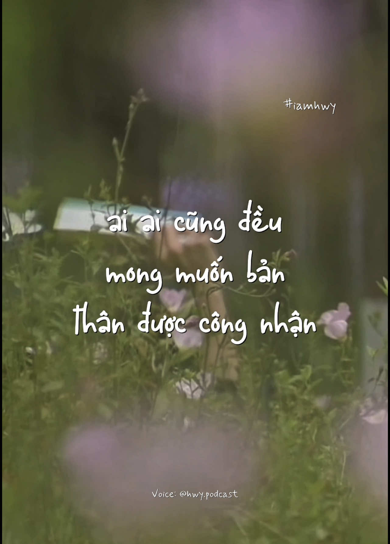 #iamhwy #fypツ #podcast #quote #chualanh #thegianronglonchicanbanchieusangchinhminh 
