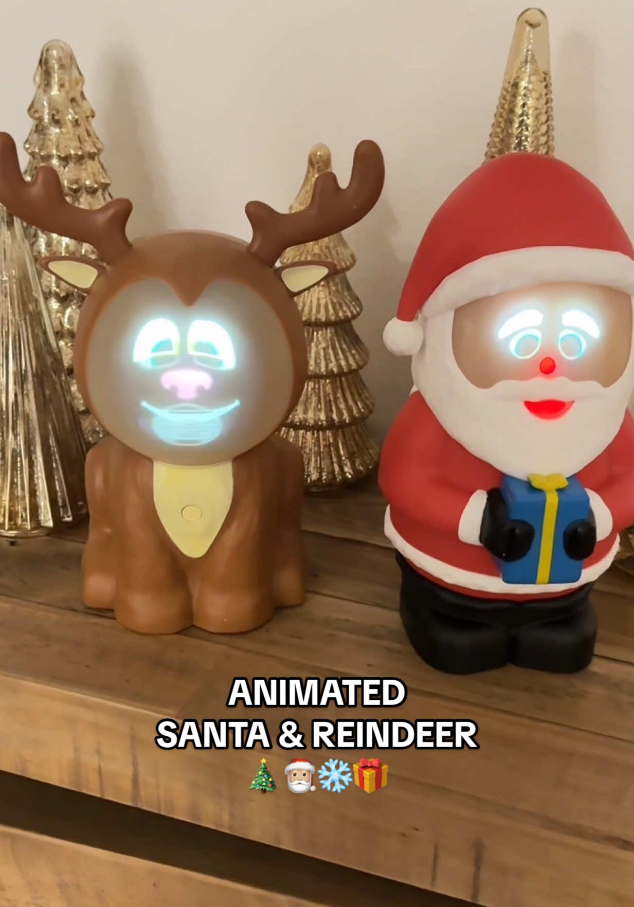 If you thought Jabberin’ Jack was cool, check out these animated Christmas characters!!! 😍🎄 Choose from two different Santa’s or Riley the reindeer. Each character has a 40-minute run time and talks, sings, and jokes. This has become such a magical tradition for my family already and my kids love these two! They sell out every year so I recommend grabbing them quickly if you’re interested!! 🎄🎅🏼🎁❄️ @HSN, Inc #animatedsanta #christmasdecor #christmasmagic #animatedreindeer #christmas 
