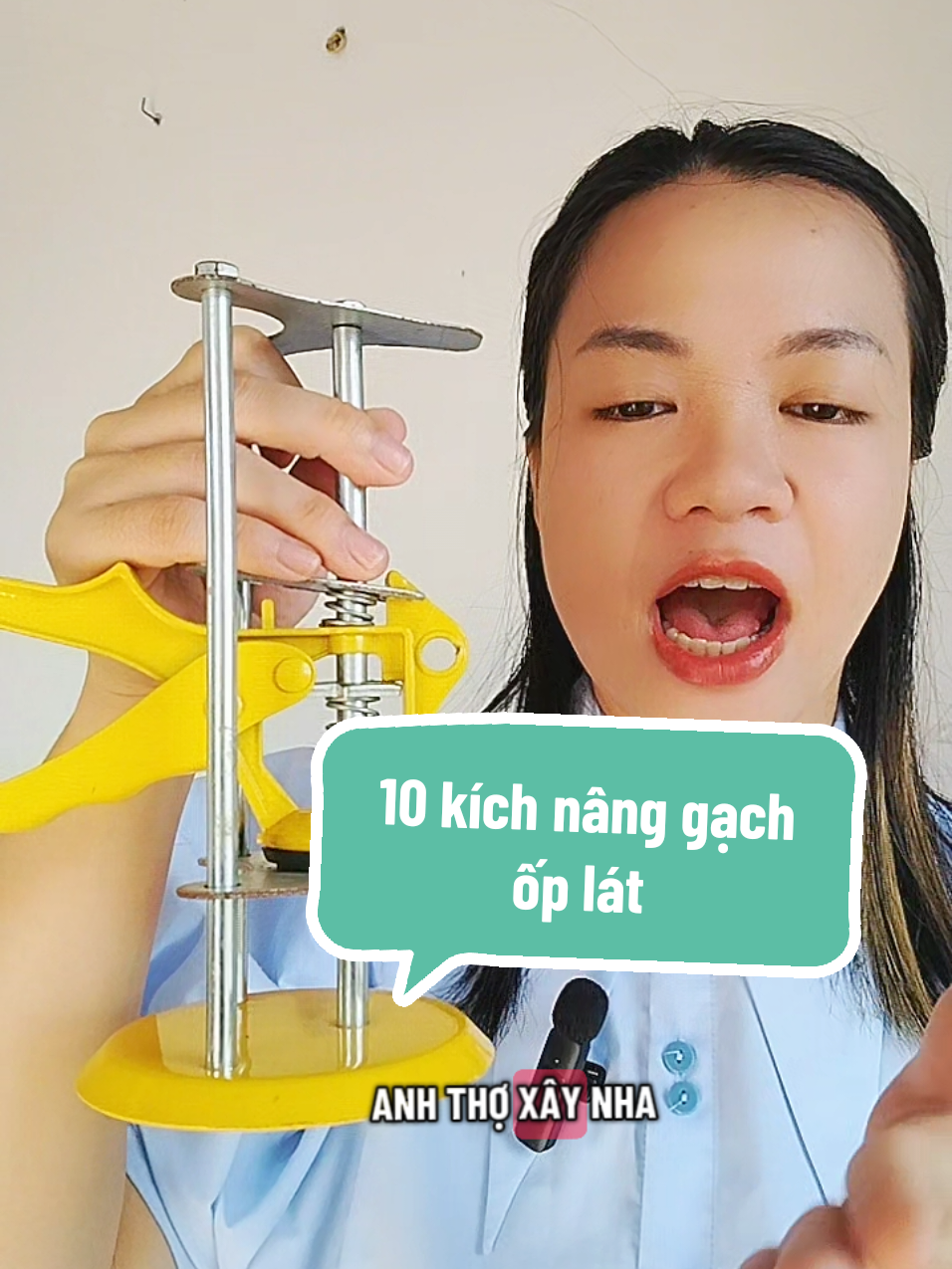 Thử ngay combo 10 kích nâng gạch ốp lát này di ##kichnanggachoplat #dungcunanggach #dungcuoplat #xh #vrial 