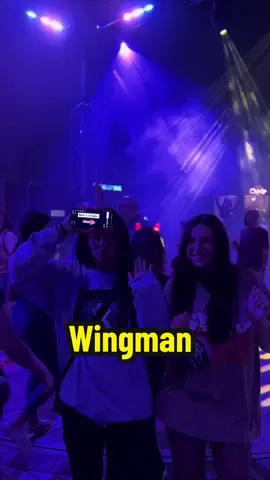 I think I’m a good wingman 🤔🤪 I’m just trying to help a bestie out 🤷🏻‍♀️🤣 @megs #bestie #clubhorror #horrornights #orlando #shessingle 
