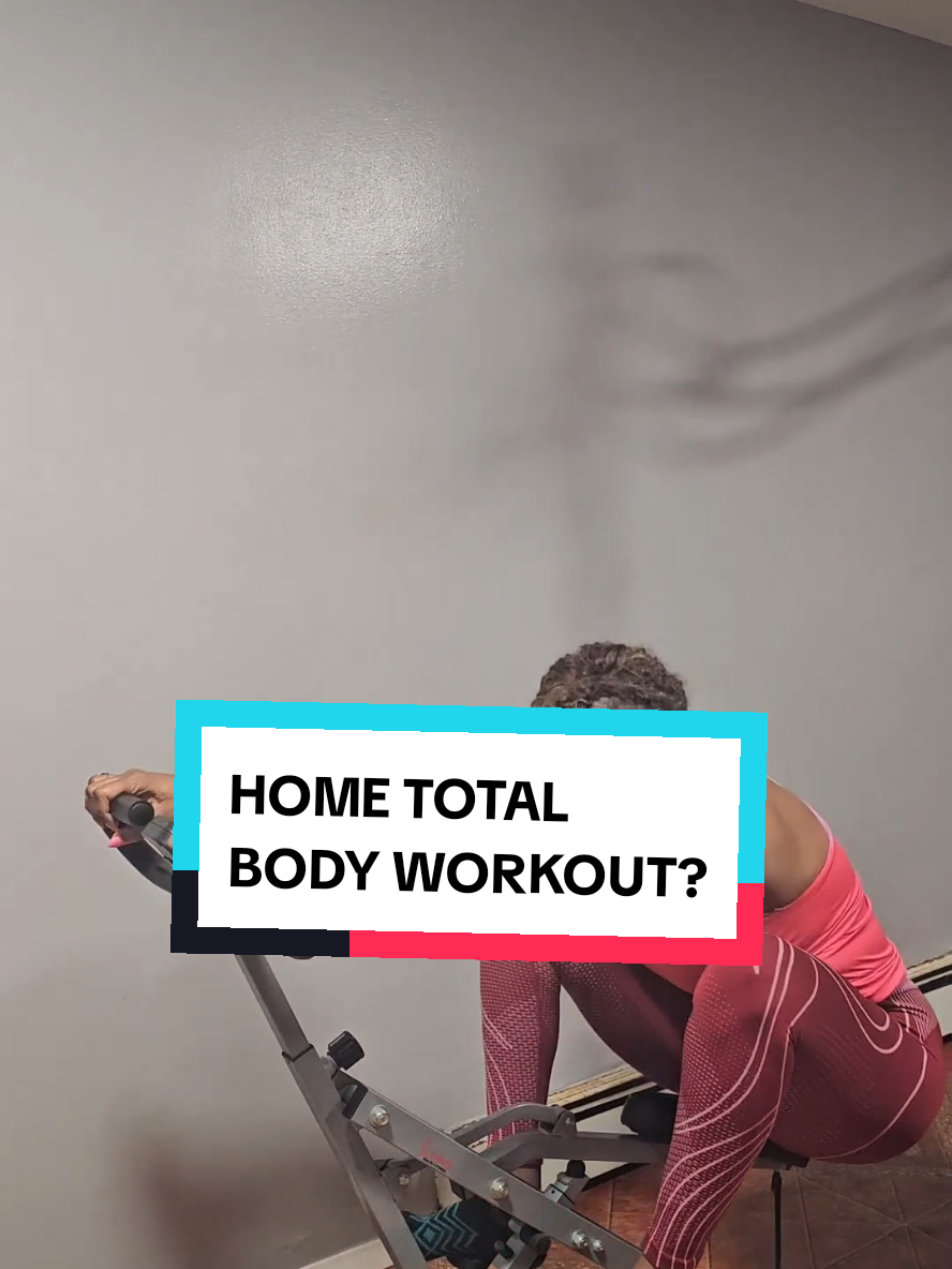 Does rhis @SunnyHealthFitness  squat machine give a total body workout? Take your 🍑 from DRAB to FAB #fyp #squatmachine #sunnyhealthfitness  #squatchallenge 