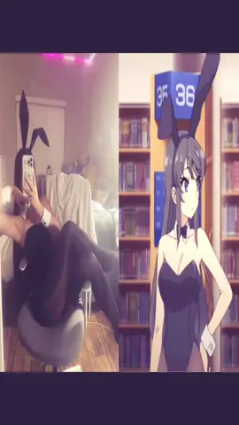 #fyp #foryoupage #bunnygirlsenpai #anime #halloween 