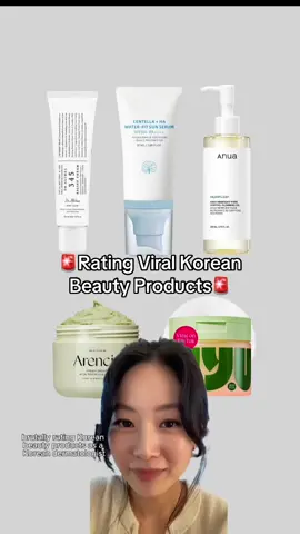 Rating Korean beauty products✨ #kbeauty #skincare #rating 