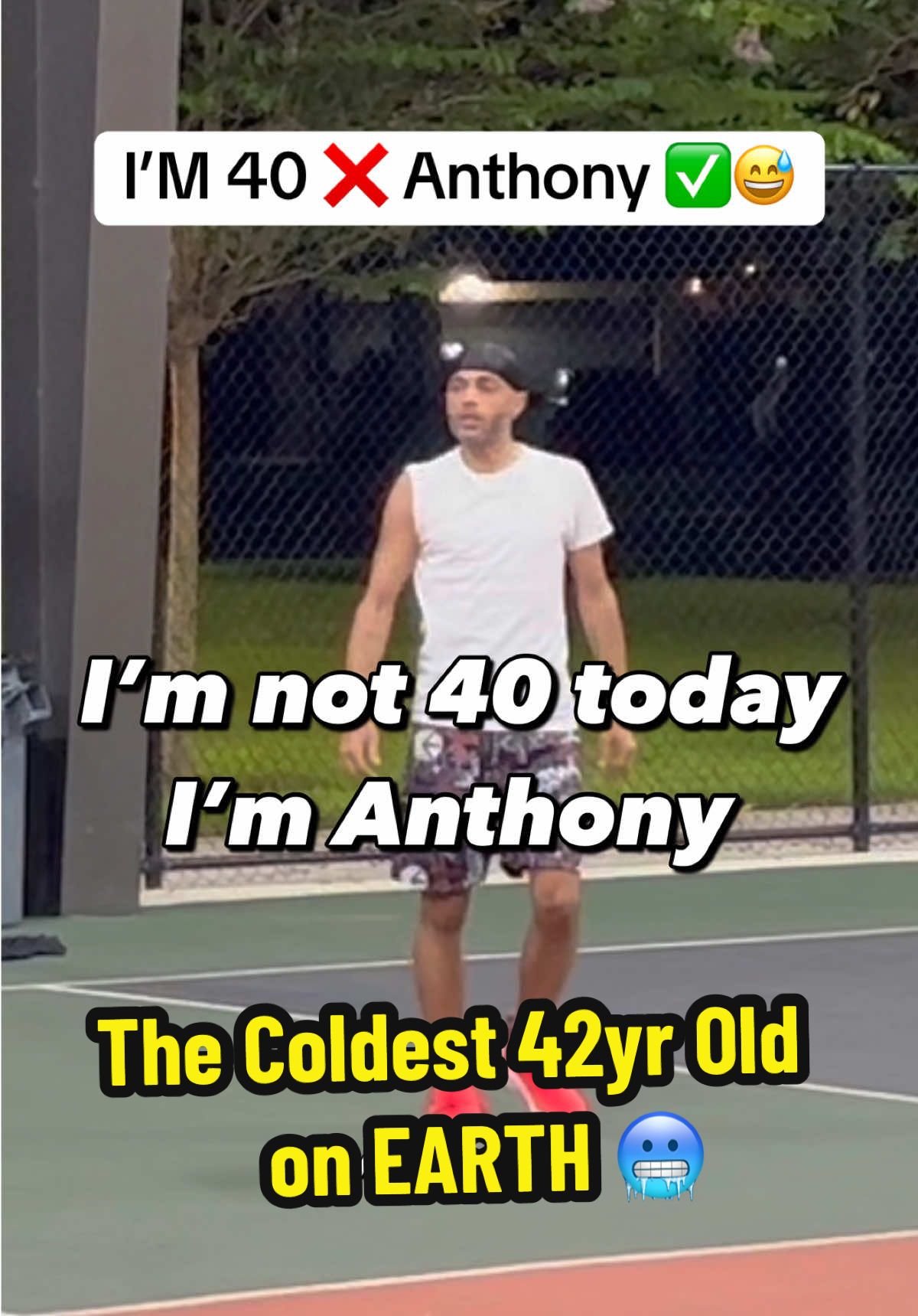 The Coldest 42yr Old on EARTH 🌍 Bday in 4 days…