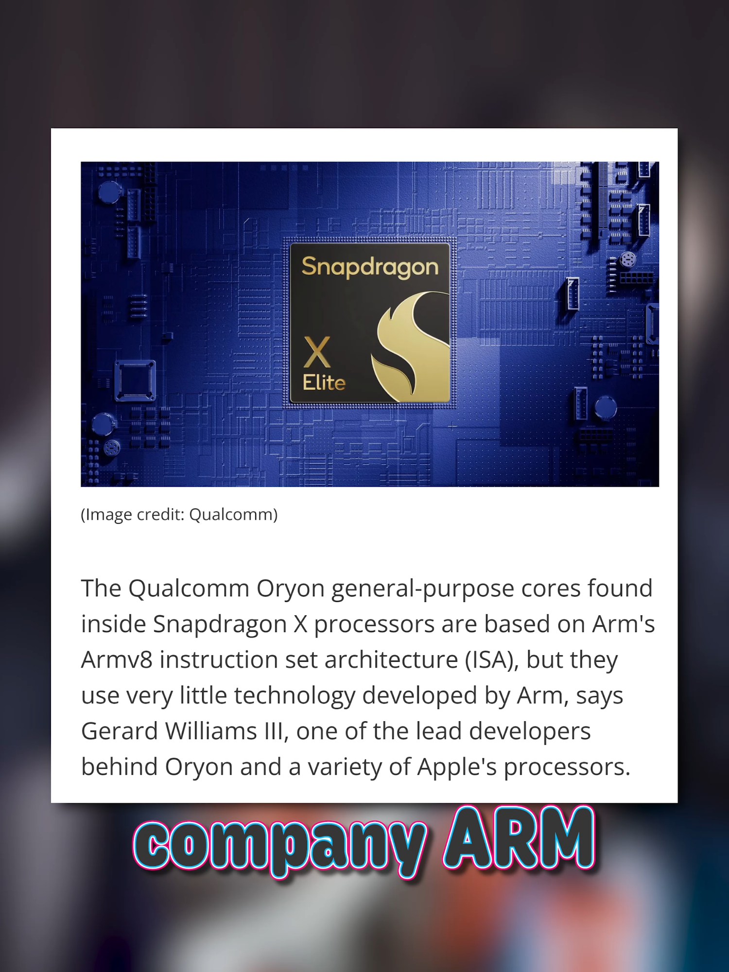 Qualcomm’s Big W