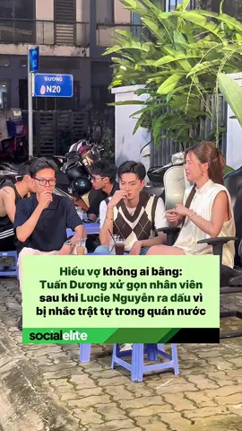 Lucie Nguyễn vừa ra hiệu, Tuấn Dương đã hiểu ý vợ mà hành động 🤣 thua tổng tài mỗi cặp kính #khongngucungSE #SocialElite #LucieNguyen #TuanDuong #tiktoknews 