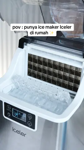 Kalau ada Iceler di rumah, kira-kira Sobat bakalan bikin apa nih? 😎 #icemaker #iceler #mesinesbatu 