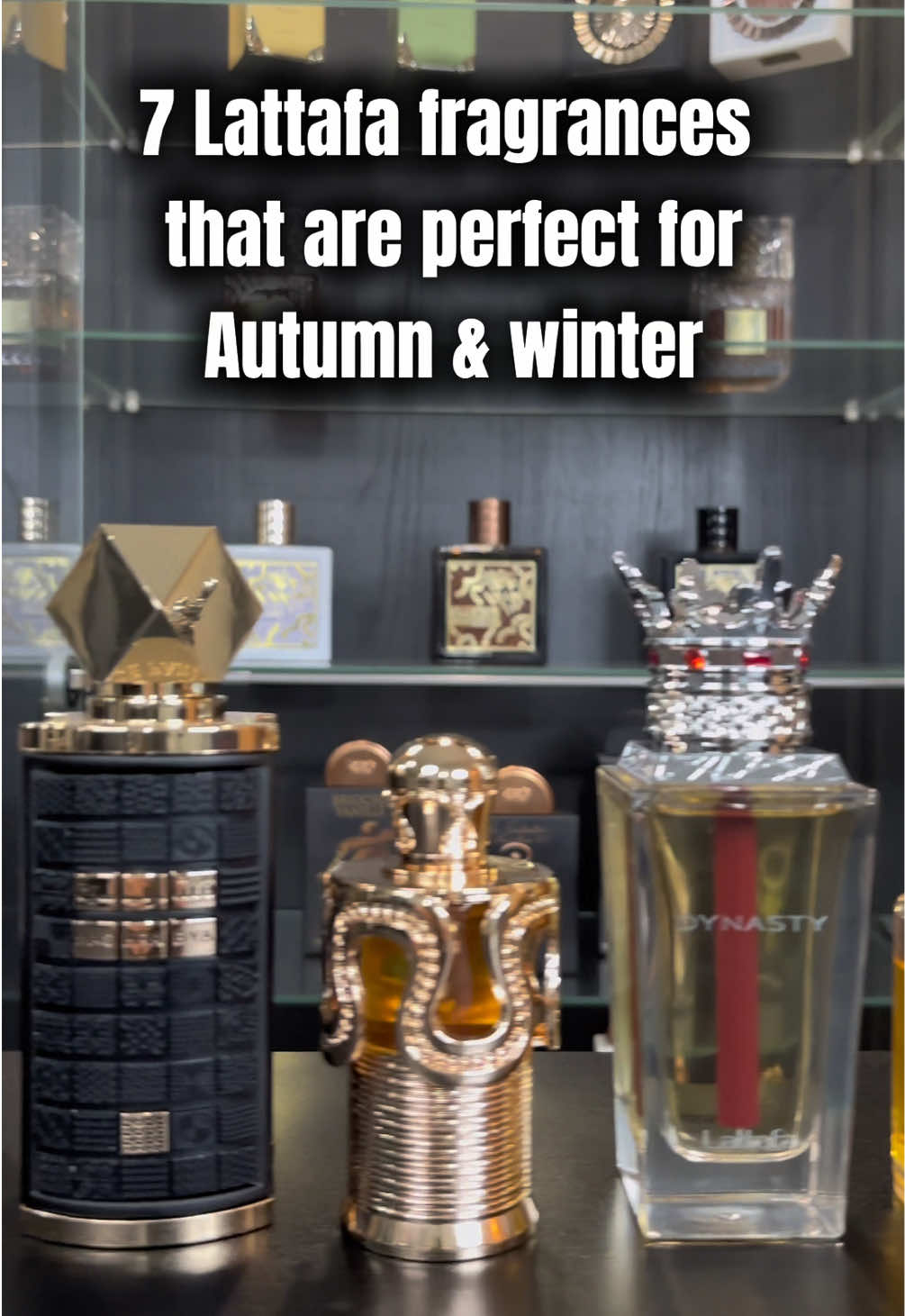 7 affordable Lattafa fragrances that I cant wait to wear in autumn and winter. @Lattafa Perfumes They are all affordable and are perfect for the colder weather. @Afak Trading Ltd Each fragrance has a different vibe, which one sounds like yours?  Fragrances featured  Teriaq intense Artisan Ethnique  Fire on ice Dynasty Maitha  Mashrabya Khamrah Qahwa #perfumetok #fragrancetok #affordablefragrances #winterfragrance #lattafa 