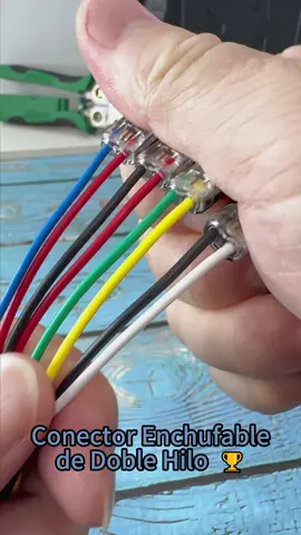 🔥 LAST PROMOTION  🏆 Double-Wire Plug-in Connector With Locking Buckle 🔩🔒 ✔️ Secure locking buckle design - Ensures stable connection, preventing accidental disconnection ✔️ Double-wire core structure - Enhances conductivity and durability for long-term use ✔️ Easy plug-in operation - Simple to install and remove without complicated tools ✔️ Wide compatibility - Suitable for various electrical devices, appliances, and wiring scenarios ✔️ High-quality materials - Resistant to wear, corrosion, and heat for safe usage ✔️ Compact & space-saving - Ideal for both home, office, and industrial wiring needs#dealdrops #wiring#circuitboard #toolstoday #tiktokmademebuyit
