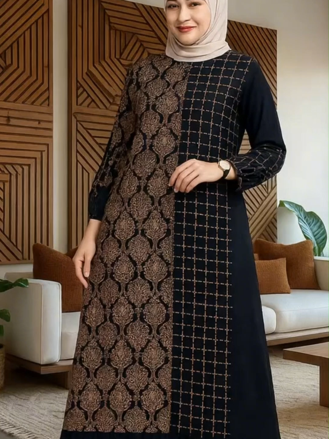 Lagista Dress Rayon Rempel Busui #dress #daster #gamis