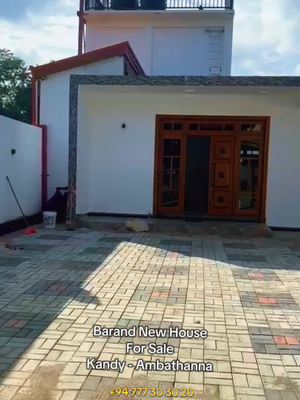 Srilands 🏣Brand New House FOR Sale  Situated at Kandy - Ambathanna 2 floors Room ~ 4 attached bath Bathroom 4 Kitchen  parking Price : 42million ( negotiable) මහනුවර - අඹතැන්න  සියලු පහසුකම් සහිත නව නිවස විකුනනු ලැබේ. 2 Km to Katugastota. 500m to Ambathanna. Quite and peaceful residential area with all facilities such as electricity, tap water, parking,telephone lines and road. Srilands eco pvt ltd. Contact : +94 777 30 30 20 077 5 125 777 Office: 081 7 200 388 www.srilands.lk — in Kandy. #house #srilands #house  #RealEstate #sale 