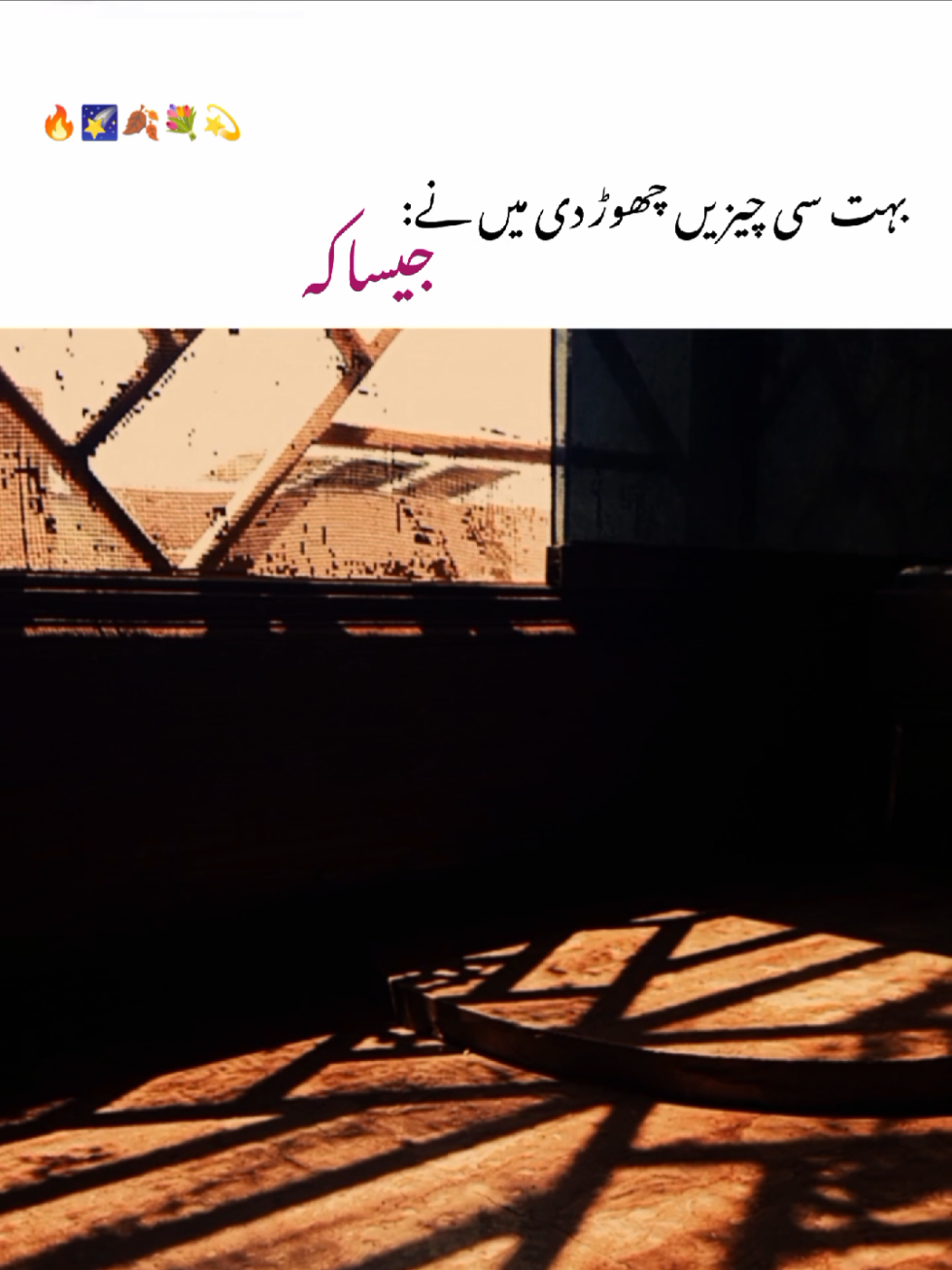 چھوڑ دیا 🍁 #fyp #unfreezemyaccount #lines #foryou #viral 