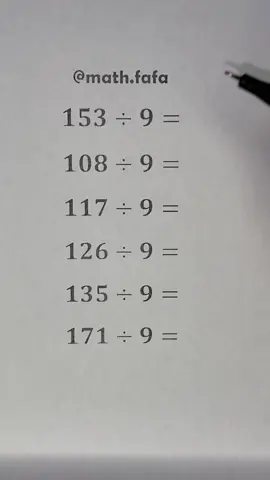 Division by 9📚#mathematics #math #knowledge #student #LearnOnTikTok #student #LearnOnTikTok #studytok #study 