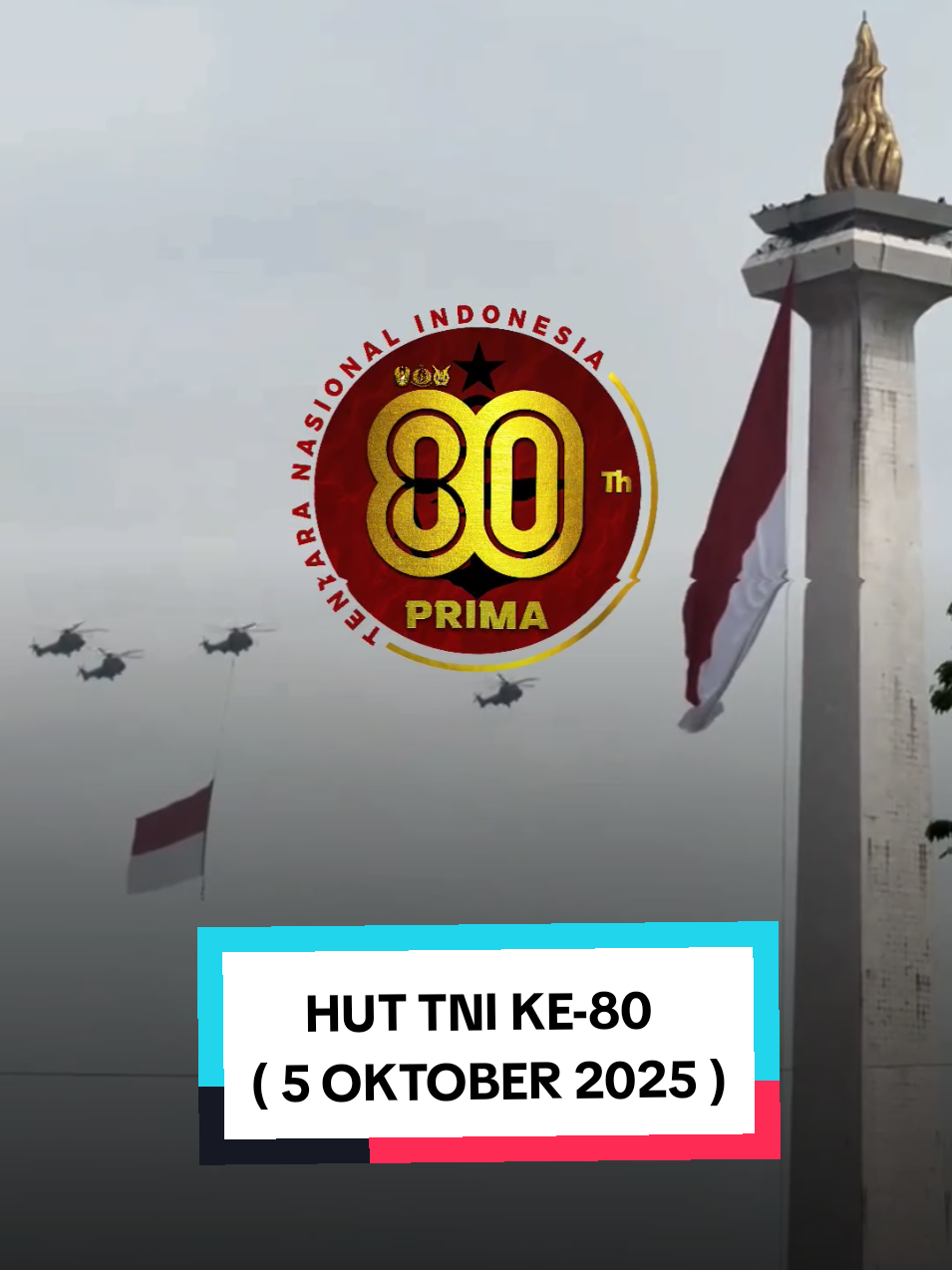 DIRGAHAYU TNI KE-80 🇮🇩✨ ( 5 OKTOBER 1945 - 5 OKTOBER 2025 ) #faizaleditor_3 #7random_ #tni #huttni80 #fyp 