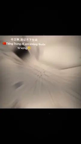 中文啊,我记不下生词 Tiếng Trung ơi, em không thuộc từ vựng 🥹#tiengtrung 